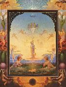 Philipp Otto Runge Morning oil painting on canvas